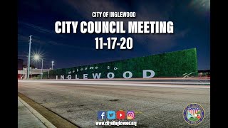 11-17-2020 City Of Inglewood City Council Meeting