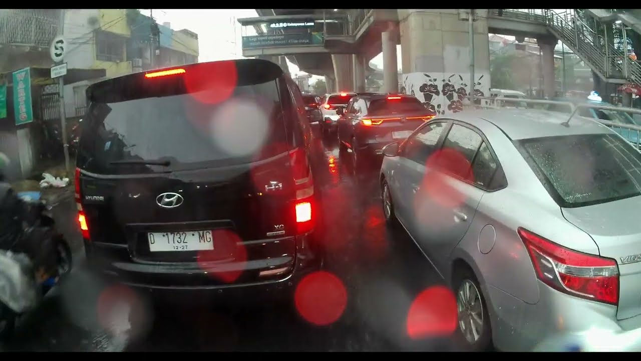 🎥 POV Motorcycle Ride in Jakarta 🇮🇩 | Taman Puring to Kebayoran | Helmet Cam (4K)