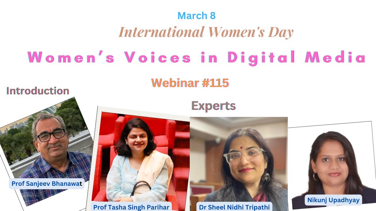 Webinar 115 Women's Voices in Digital Media - YouTube
