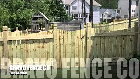 Bravo fence company,,, 770 966 9970