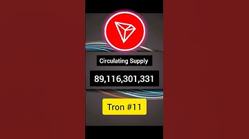 🔴Trone (Trx) Circulating & Maximum Supply 🤔  #Trx #Tron #crypto #Sagarocs
