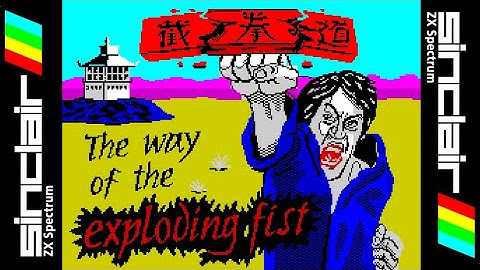 THE WAY OF THE EXPLODING FIST (1985) Walkthrough, ZX Spectrum