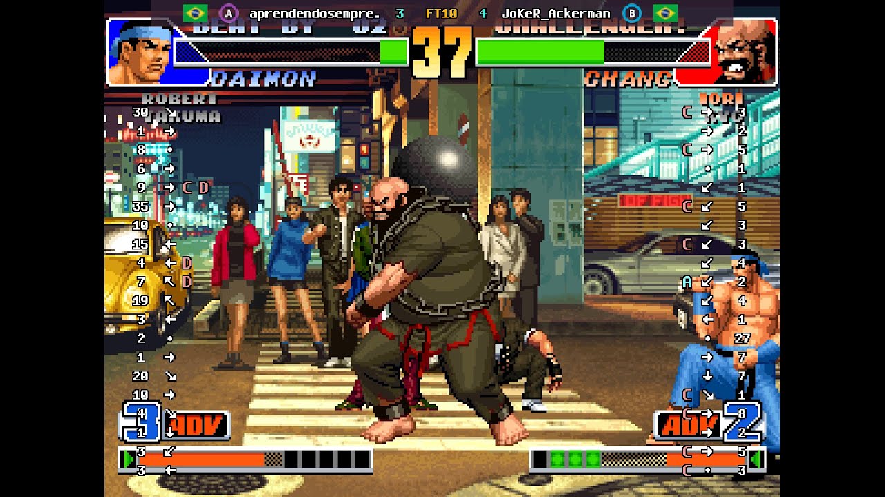 The King of Fighters '98 - 🇧🇷 aprendendosempre.(A) vs