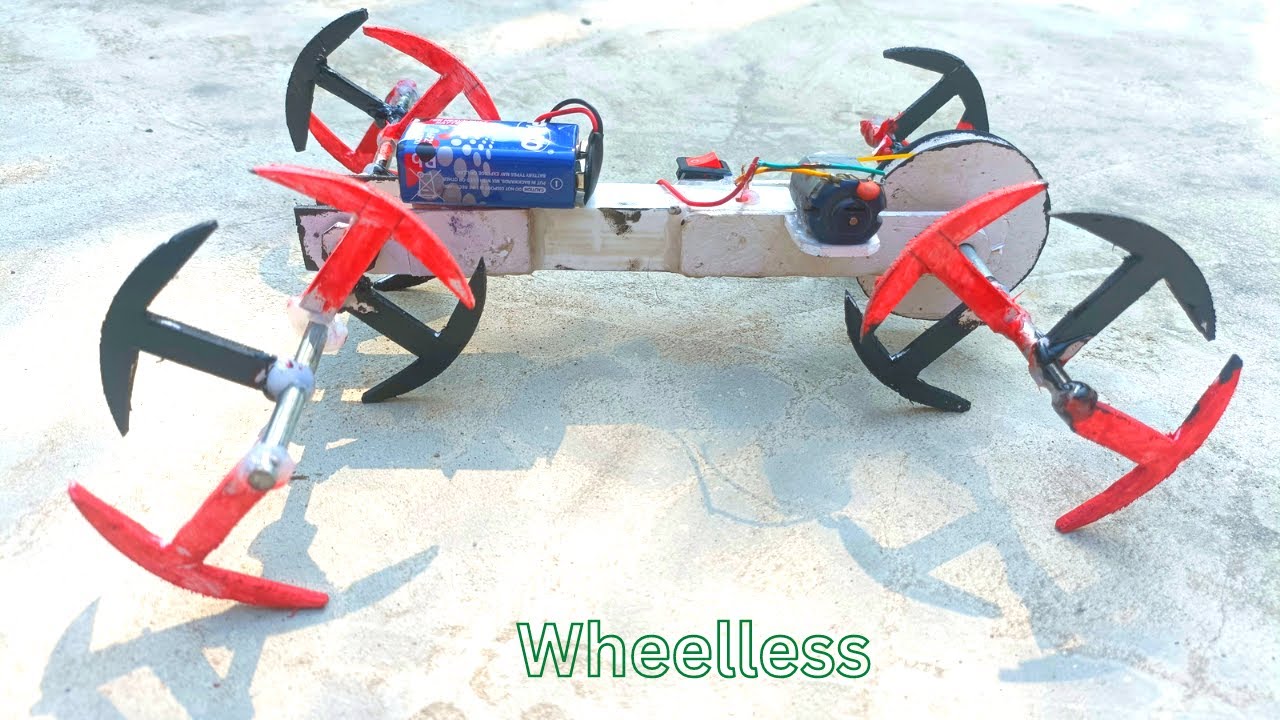Wheel Less New Invention| Wheelless Car| How To Make A Car| - YouTube