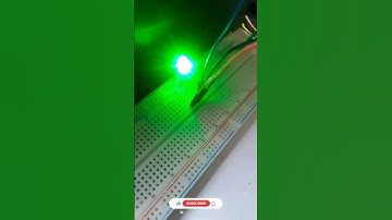 Arduino RGB light #electronics #ledbulb #led