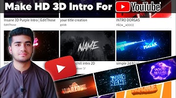 how to make intro video for youtube channel | free intro maker online without watermark website