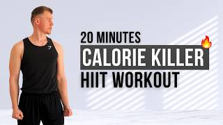 20 MIN Intense Calorie Burn HIIT Workout – Full Body Fat Burn (No Equipment, No Repeats)