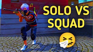 SOLO VS SQUAD FULL MATCH 🔥 || GANG BANGED IN POCHINOK 🔥 || ALPHA FREEFIRE !!!!