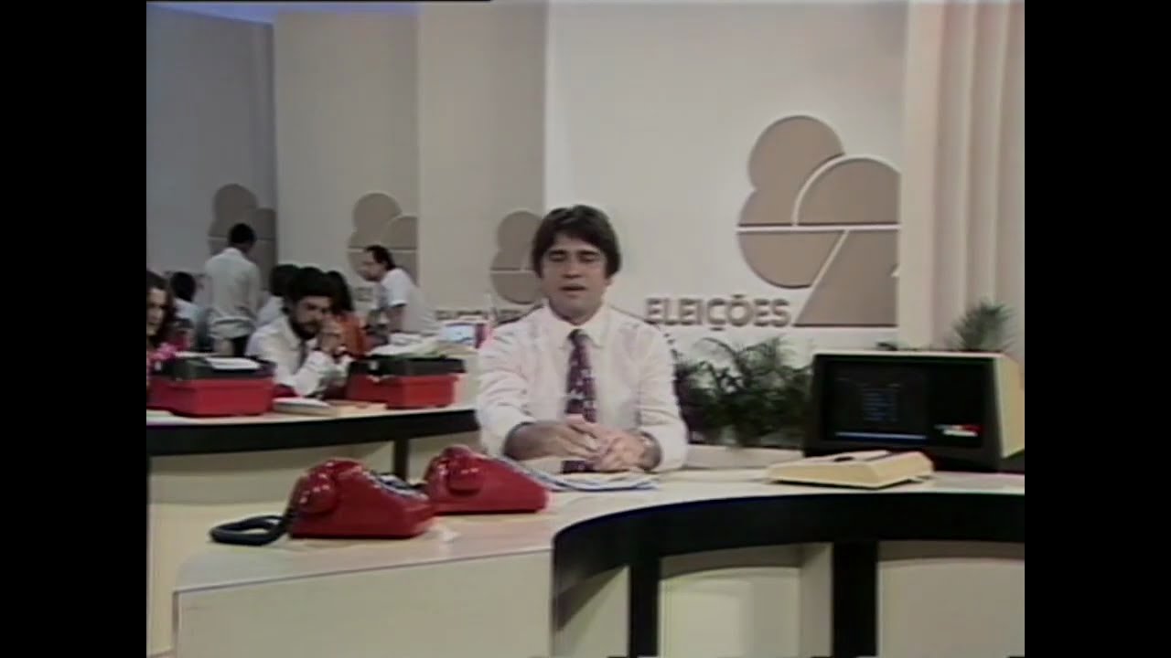 Jornal Nacional 18/11/1982 - Eleições 82
