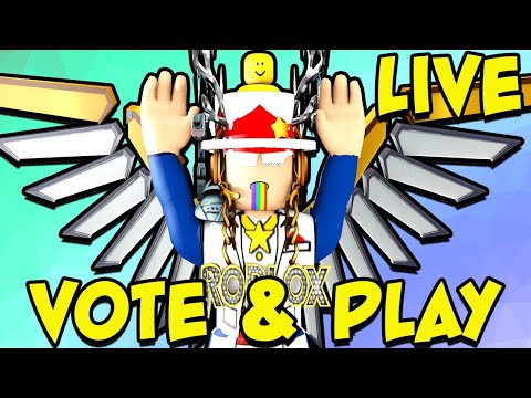Roblox Voting Game Mix Arsenal Jailbreak Impostor Loomian Piggy Toh Epic Minigames More Youtube - roblox arsenal private server and kitty youtube