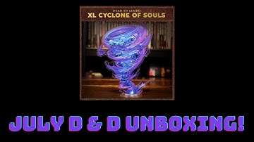 July Dungeon in a Box Unboxing!