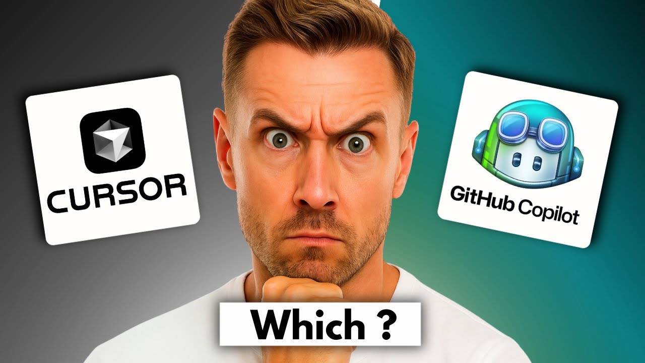 Cursor AI vs GitHub Copilot Agent (2025) - Which is BETTER? - YouTube