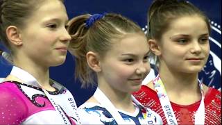 Gerasimova Elena -BB Junior -(14.625 !)- Voronin Cup 2018-Бревно -13.12.2018