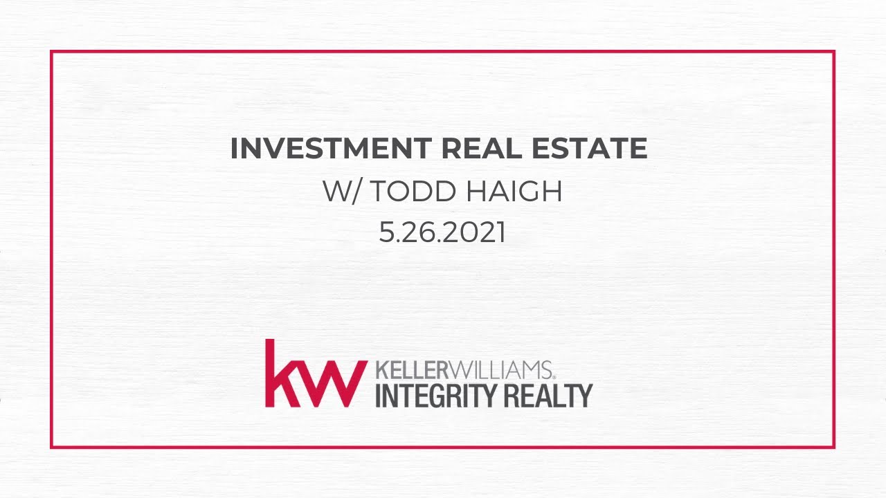 Investment Real Estate with Todd Haigh YouTube