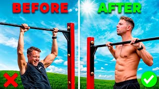 How To Get Your First Pull-Ups (Best Beginner Workout Plan)