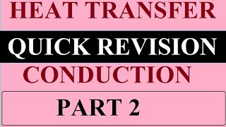Heat Transfer (Conduction) Quick revision Mechanical SSC JE, UPPSC AE, NCL, NPCIL, UPSSSC