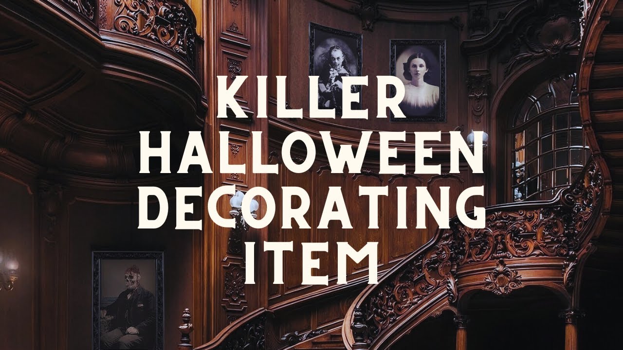 Spooky Halloween Decoration On A Budget YouTube Spooky halloween decoration on a budget youtube