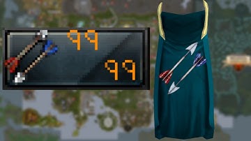 99 Fletching Cape Emote + NPC Location | RuneScape 3 (RS3)