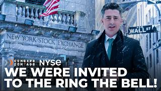 Plowing & Ringing the Opening Bell at the NYSE in the Same Day! (From Paving Crew to Wall Street)