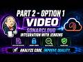Part 2 Option 1 – Jenkins SonarCloud Integration and Analysis Results