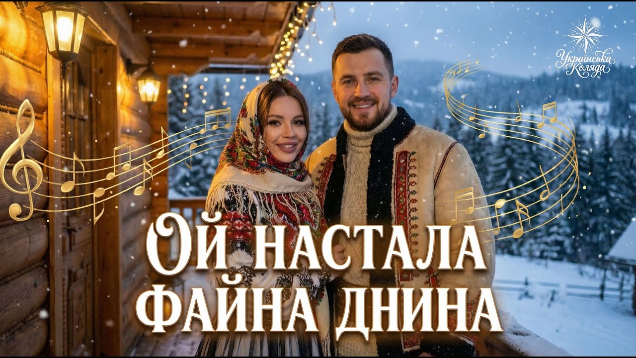 🎄Українська Коляда - Ой настала файна днина | У сучасному виконанні. Різдвяна колядка