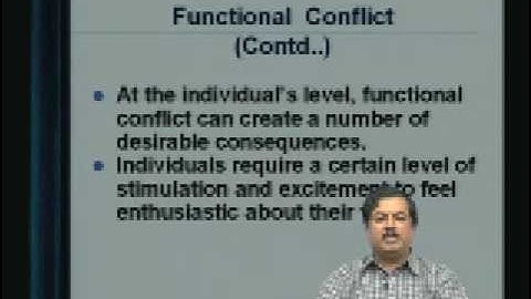 Lecture - 35 Conflict Management - 1