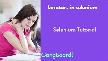Locators in selenium | Selenium Tutorial For Beginners