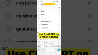 How to use CHATGPT in Android like a app #shorts #chatgpt