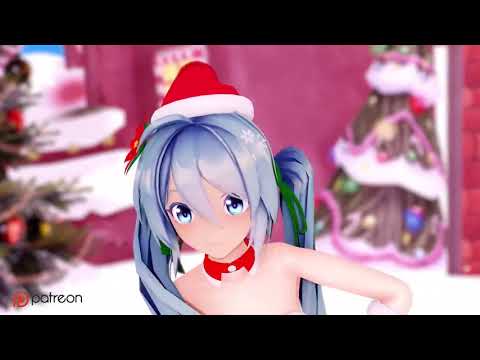 【初音ミク/初音未來MMD】 好き雪本気マジック 聖誕 Sour式 Miku