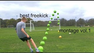 Best freekick Montage vol.1 - CoastiezKeeping | Knuckleballs, Curve balls, power shots and more