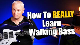 How To ACTUALLY Improvise Walking Bass With Just 2 Phrases