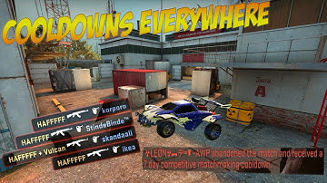 CS:GO - Cooldowns everywhere... (EU MATCHMAKER, CDs, Plays, Bots, Fight, Teamkills) BLYATMAKER #20