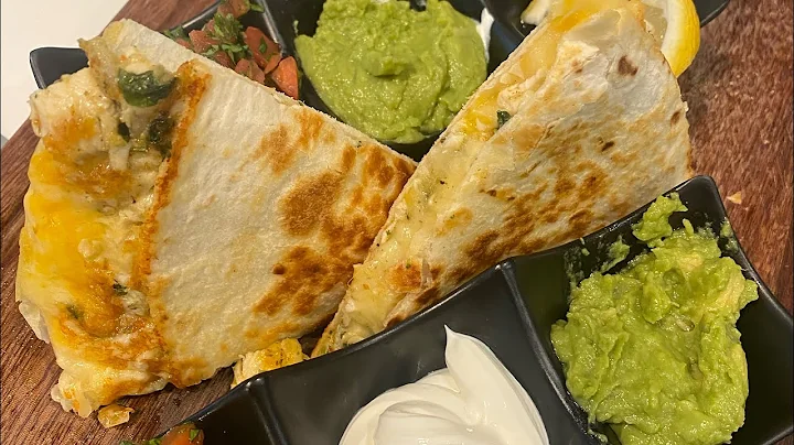 The Easiest and BEST chicken Quesadillas!!!