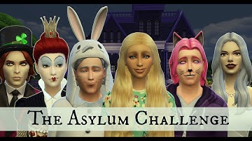 The Asylum Challenge | The Sims 4 | Part 1 | Introductions and Hallucinations!