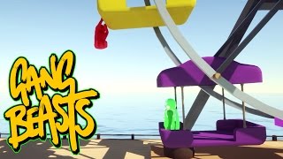 Gang Beasts - Ferris Wheel Explosion [Father and Son Gameplay]