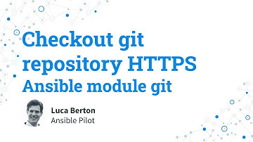 Checkout git repository via HTTPS - Ansible module git