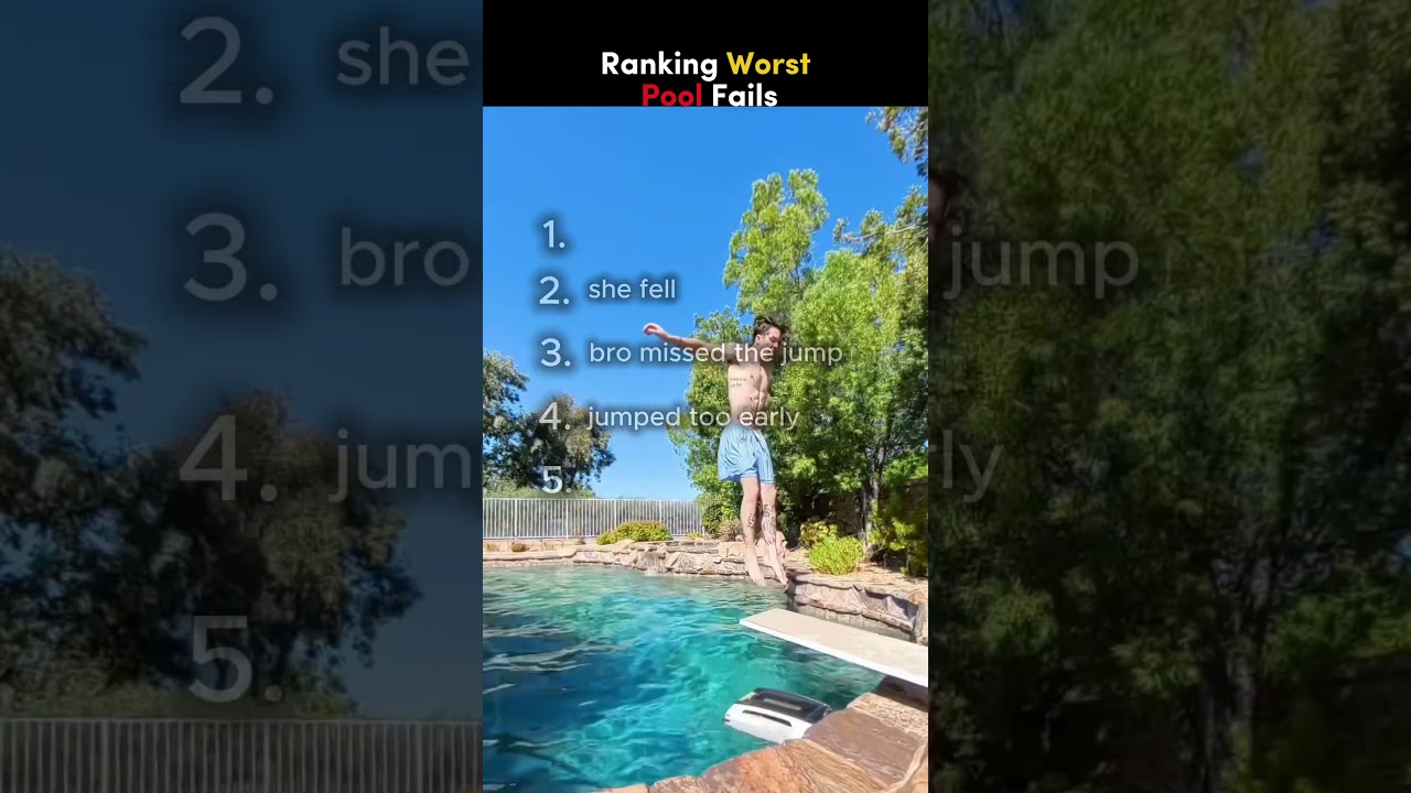 Ranking The Worst Pool Fails.💦