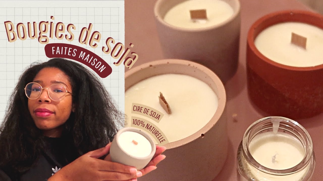 VLOGMAS | DIY | Bougies parfumées 100% naturelles