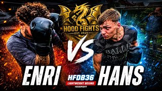 ENRI VS HANS | #HFDB36 | #LIGHTWEIGHT #BOXING #TKO