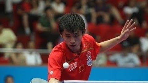 张继科 Zhang Jike /徐贤德SEO Hyundeok VS. 许昕XU Xin/马特内 MATTENET Adrien 2013 Korea Open Men