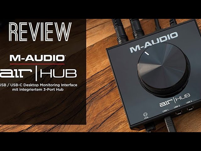 M-Audio Overview on the M-Track HUB - YouTube