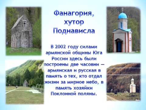 Святые источники кубани 3 класс презентация