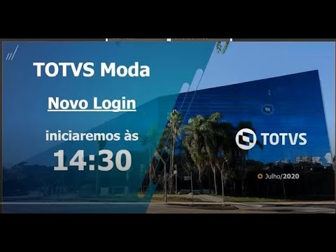 Webinar TOTVS | Novo Login #TOTVS_Moda