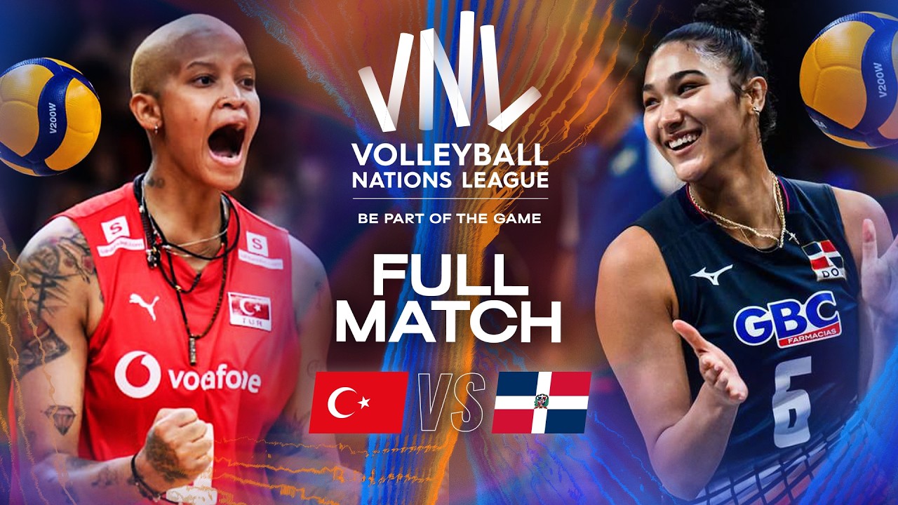 Türkiye 🇹🇷 vs. Dominican Republic 🇩🇴 | VNL 2025 - Full Match | Week 2