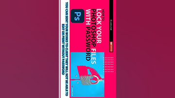 Lock your files in Photoshop 2020. #photoshoptutorial #Adobe  check full video in channel.