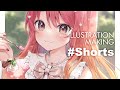 【イラストメイキング】バーチャル体塗ってみた! #Shorts 【illustration making/CLIP STUDIO PAINT】