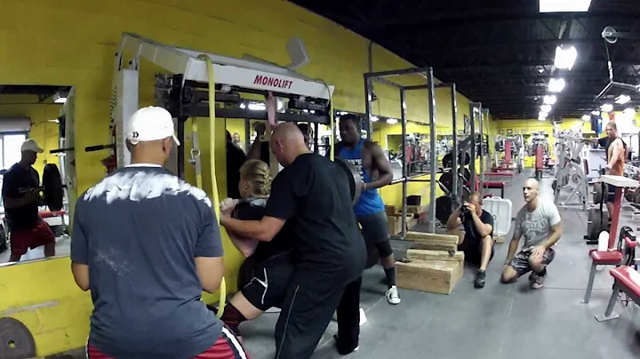 raw powerlifting margaret kirkland 375lb squat