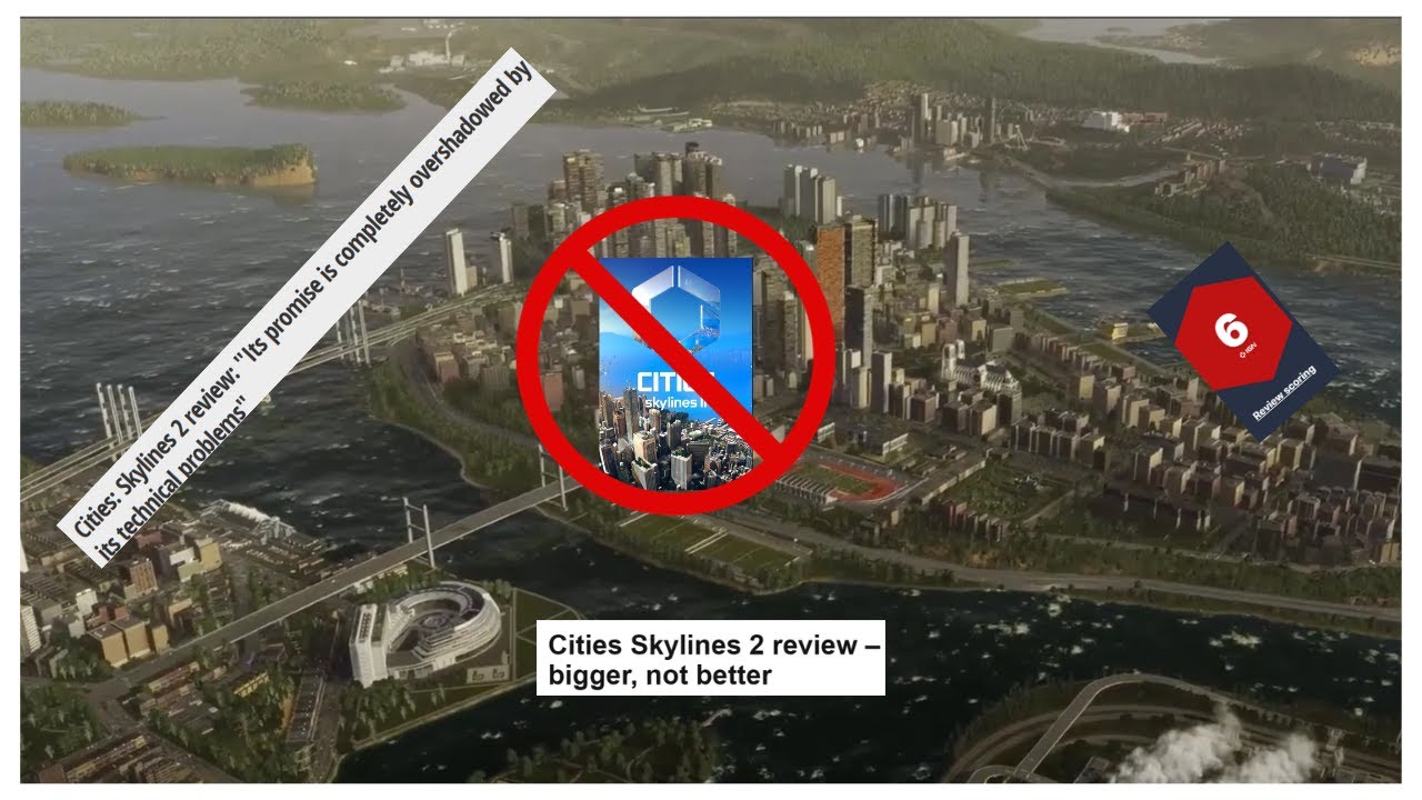 The Launch of Cities Skylines 2 HAS BEEN HORRIBLE - YouTube