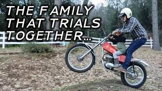 Two-up Trials on a 'New' Montesa Cota 247!