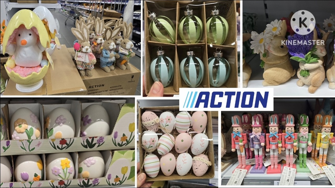 🛍️ ACTION OSTERDEKO 2026 SHOPPING TOUR – SO SCHÖN UND SO BILLIG!